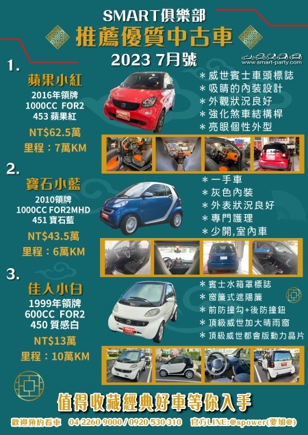 【2023年7月精選中古車推薦】品味經典，收藏必備！?